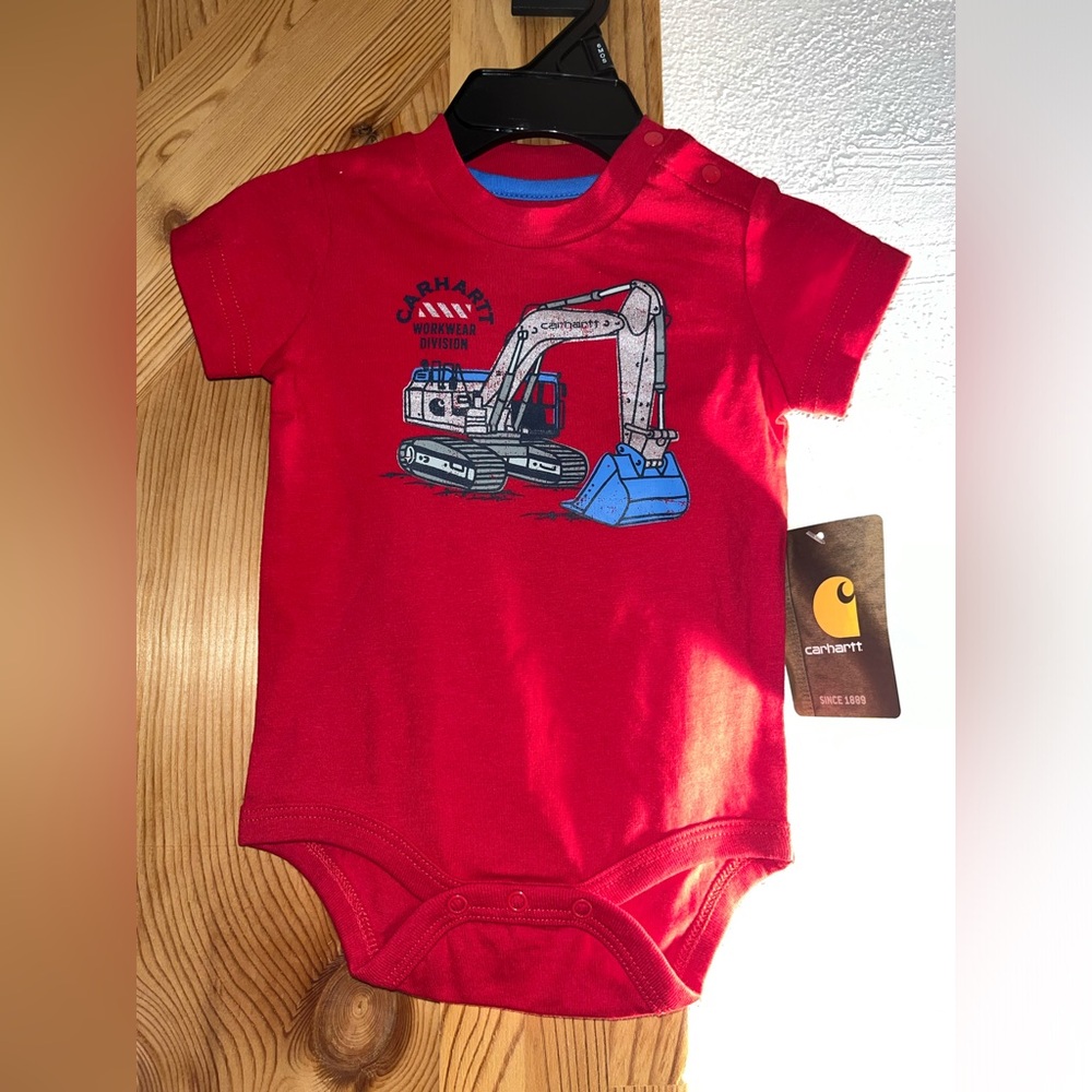 Carhartt boy short sleeve onsie